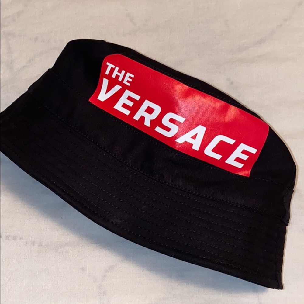 Versace Tabloid Collection Hat